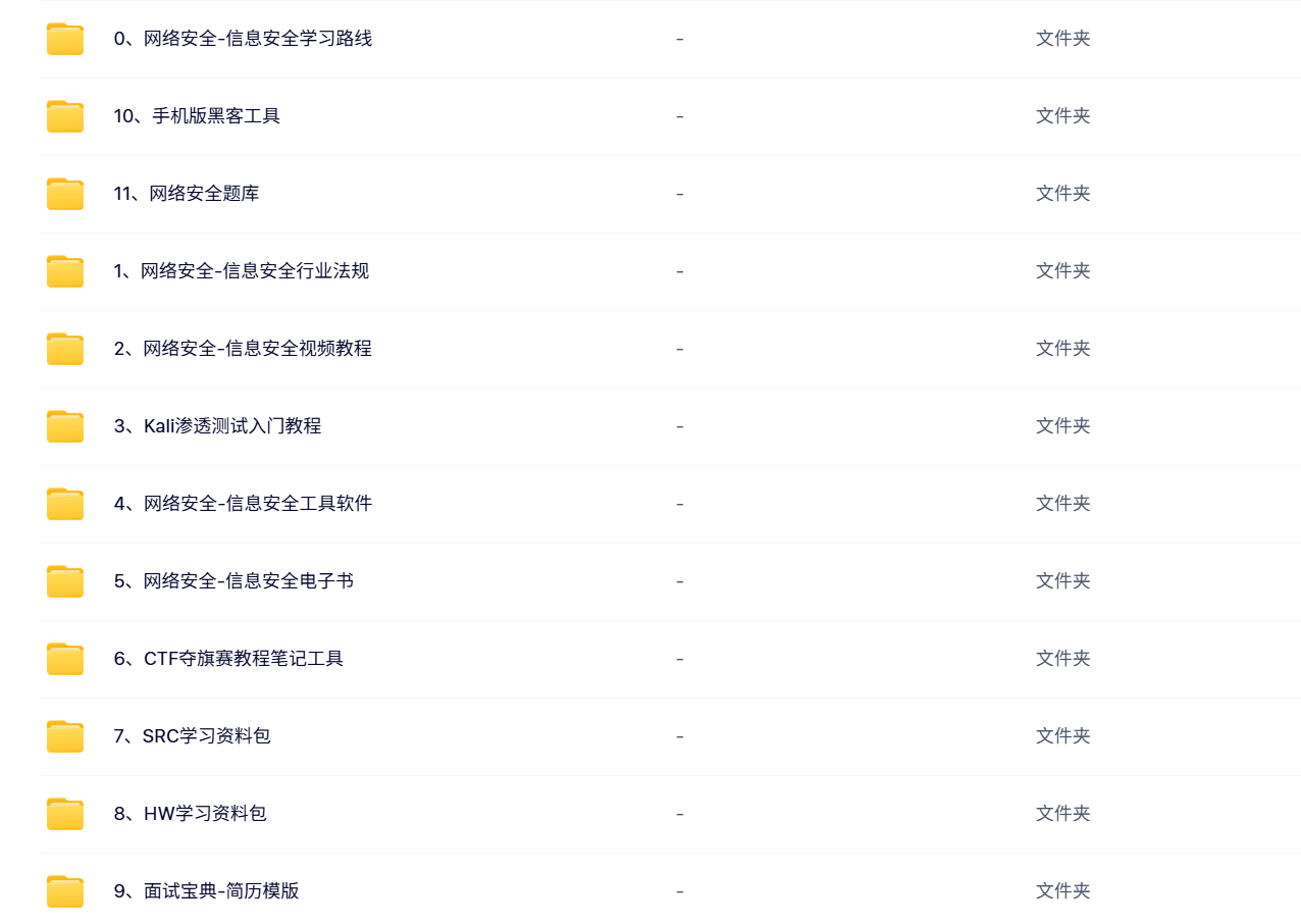 2025网络安全-信息安全入门到实战全套教程【适合新手入门】李白你好-实战攻防李白你好